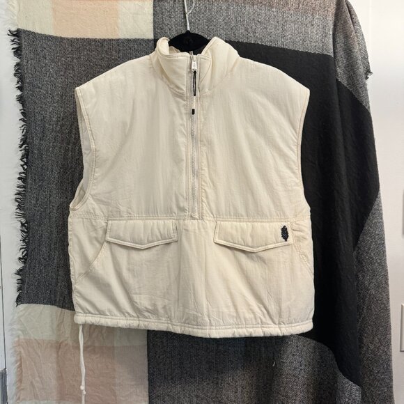 🫶🏻 NWOT Free People 1/2 Zip Puffer Vest, size S - Picture 6 of 9